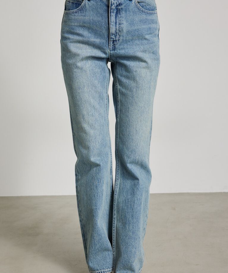 rienda「Shapely Make J/W DENIM PT」|デニム|