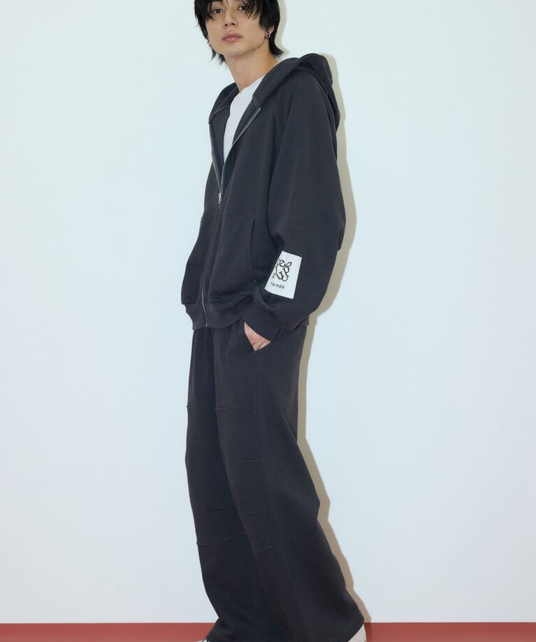 rienda「Rパッチ付きユニセックススウェットパンツ」|その他|
