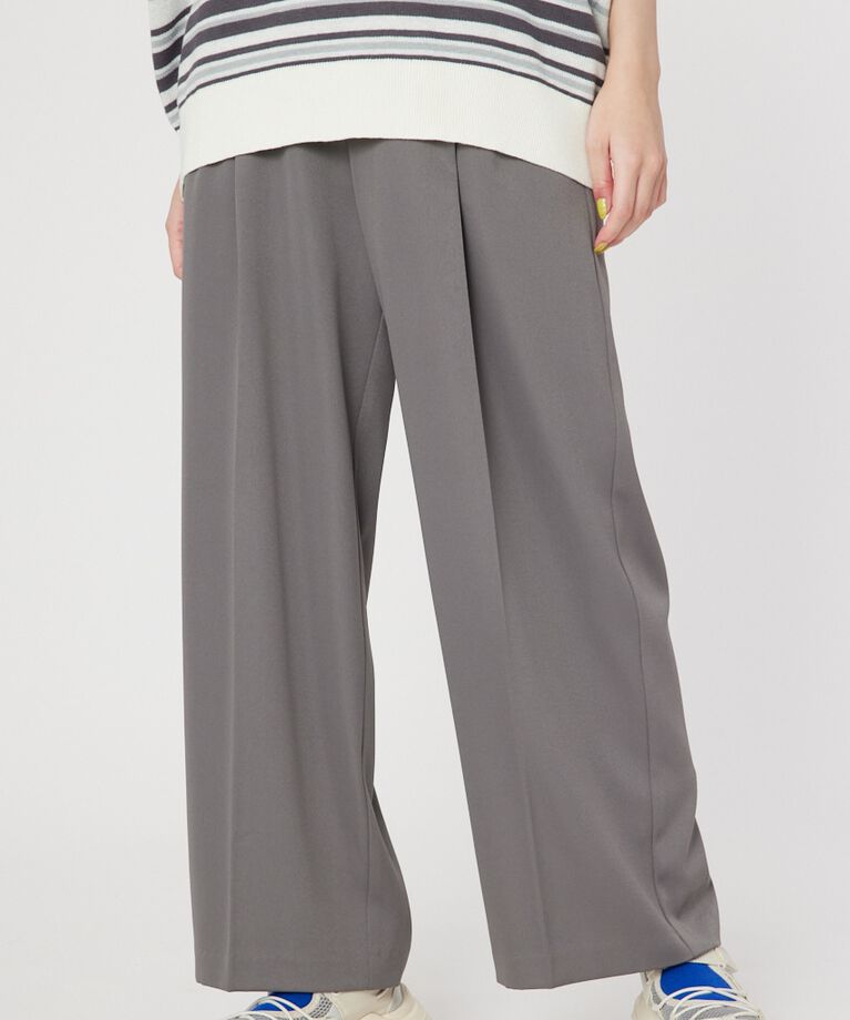 RODEO CROWNS「ダブルタックワイドスラックス」|その他|GRY