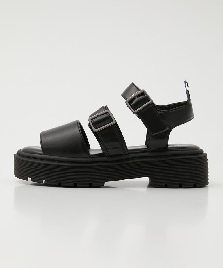 RODEO CROWNS「W BELT SANDAL」|サンダル|BLK