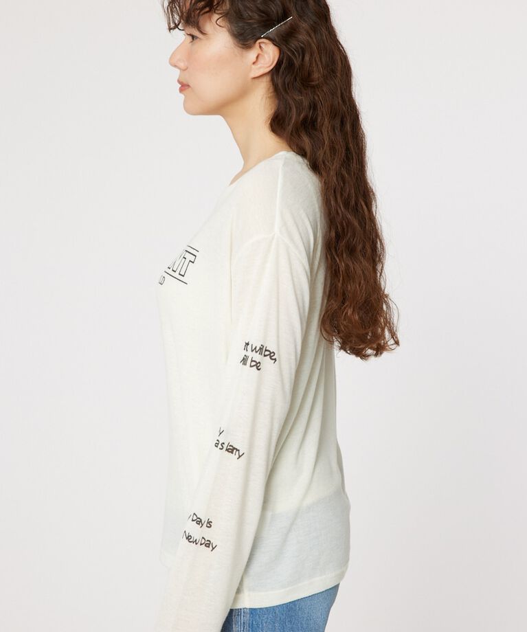 RODEO CROWNS「JUBILANTシアーL/S Tシャツ」|Tシャツ・カットソー|