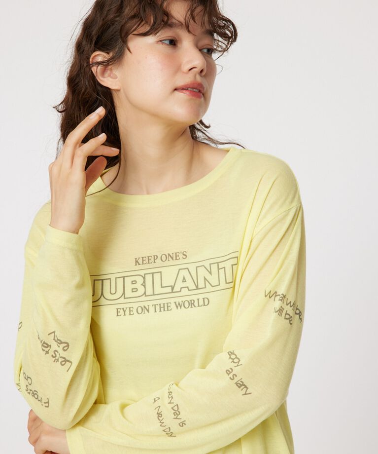 RODEO CROWNS「JUBILANTシアーL/S Tシャツ」|Tシャツ・カットソー|