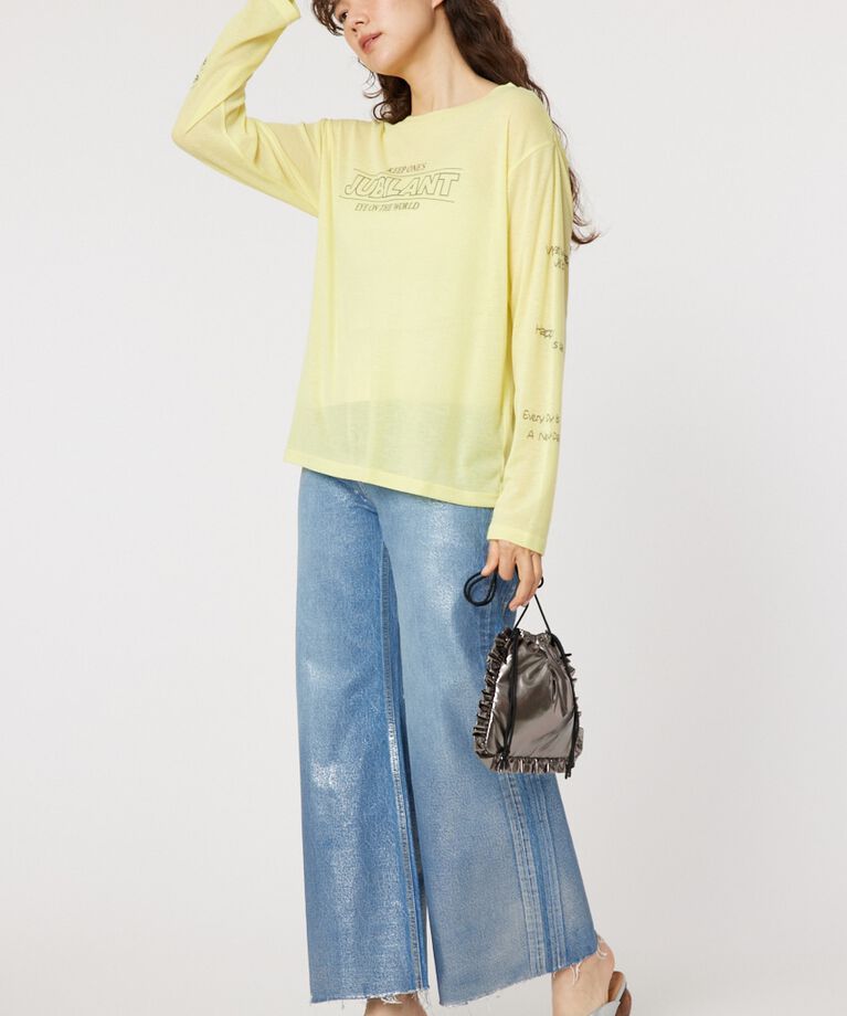 RODEO CROWNS「JUBILANTシアーL/S Tシャツ」|Tシャツ・カットソー|