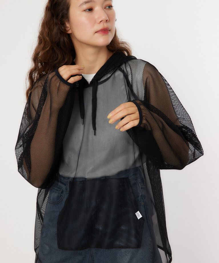 RODEO CROWNS「シアーフーディートップス」|シャツ・ブラウス|BLK