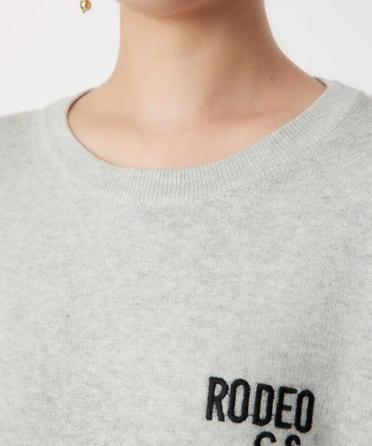 RODEO CROWNS「スウェットライクロゴニットワンピース」|ワンピース|
