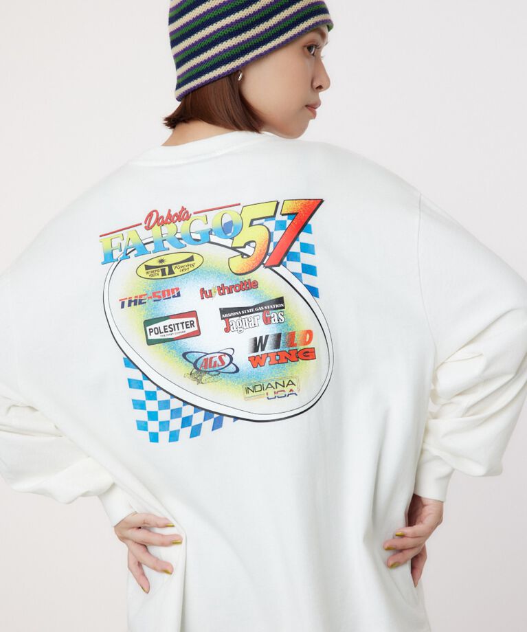 RODEO CROWNS「G/O AUTO RACING ロングTシャツ」|Tシャツ・カットソー|