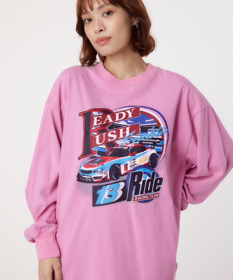 RODEO CROWNS「G/O AUTO RACING ロングTシャツ」|Tシャツ・カットソー|PNK