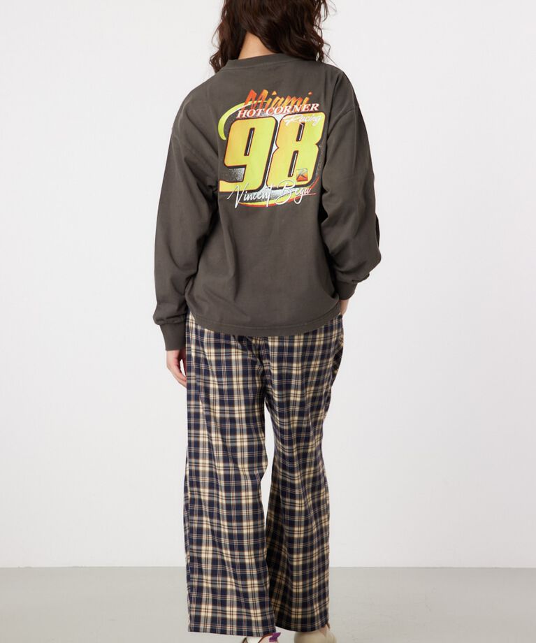 RODEO CROWNS「G/O AUTO RACING ロングTシャツ」|Tシャツ・カットソー|