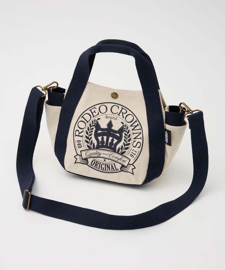 RODEO CROWNS「CROWNベーシックキャンバスミニトート」|その他|柄NVY5