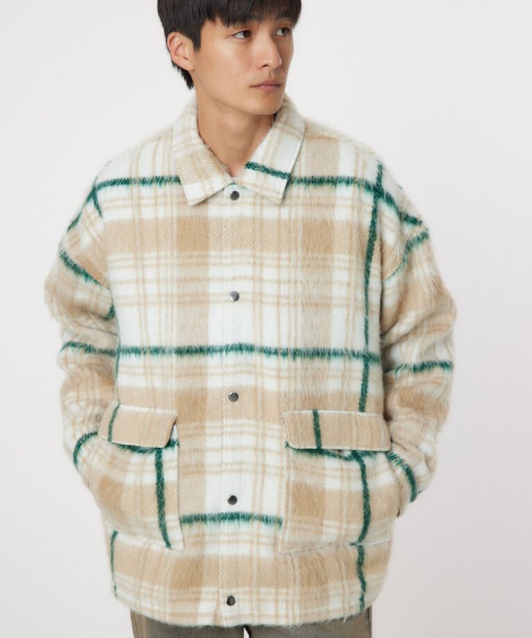 RODEO CROWNS「shaggy check ジャケット」|その他|