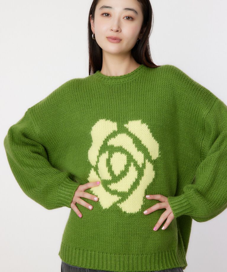 RODEO CROWNS「Roughly knit トップス」|ニット・セーター|