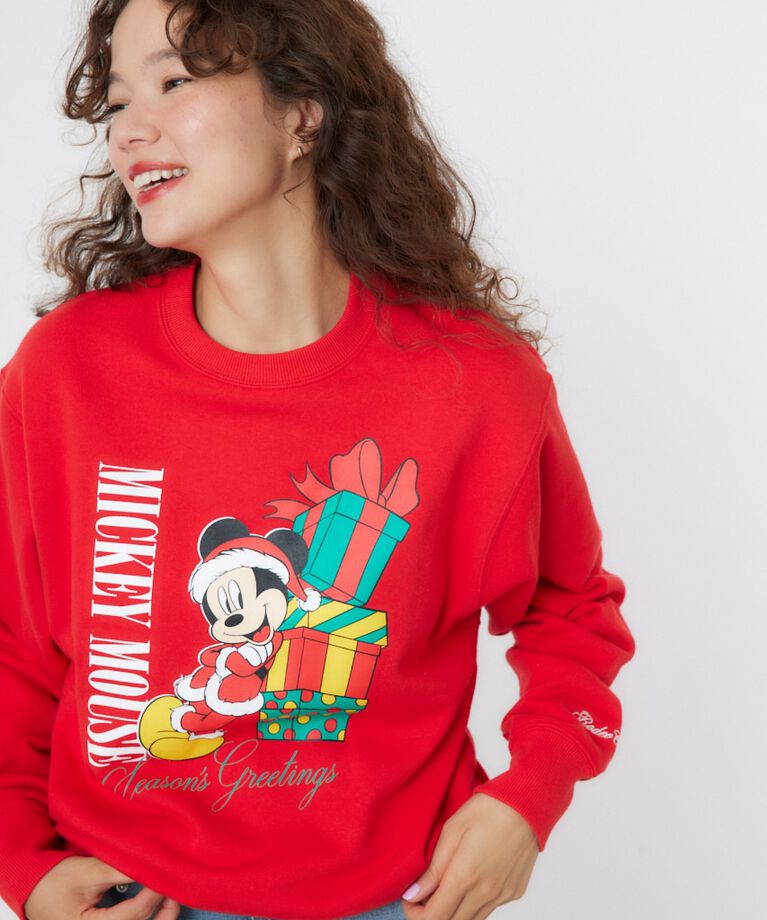 RODEO CROWNS「(MICKEY)Xmasスウェットトップス」|パーカー|