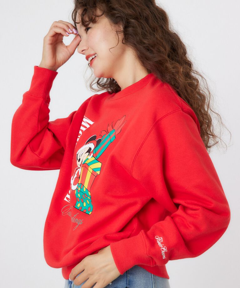 RODEO CROWNS「(MICKEY)Xmasスウェットトップス」|パーカー|