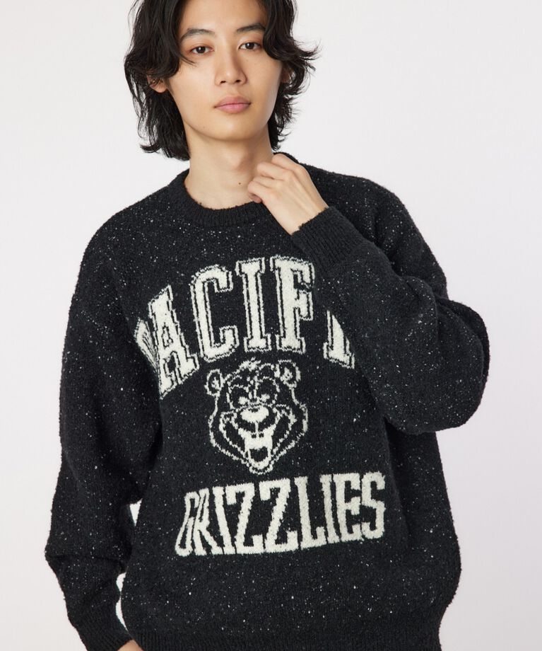 RODEO CROWNS「Grizzlies ニット」|ニット・セーター|BLK