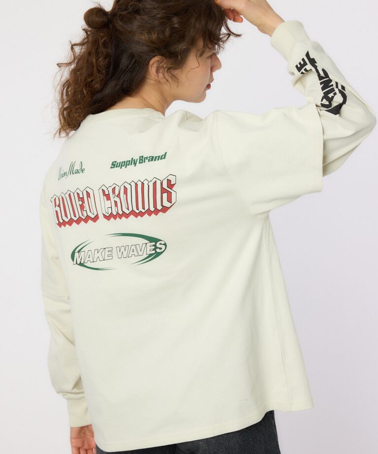 RODEO CROWNS「VintageフェイクレイヤードロングスリーブTシャツ」|Tシャツ・カットソー|IVOY3