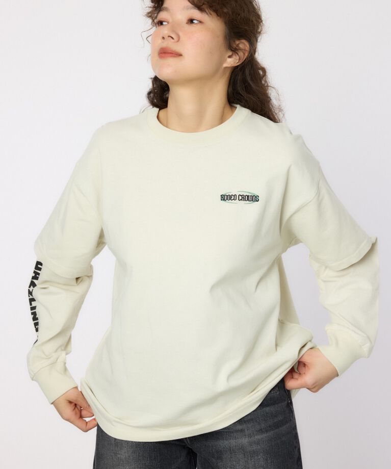 RODEO CROWNS「VintageフェイクレイヤードロングスリーブTシャツ」|Tシャツ・カットソー|