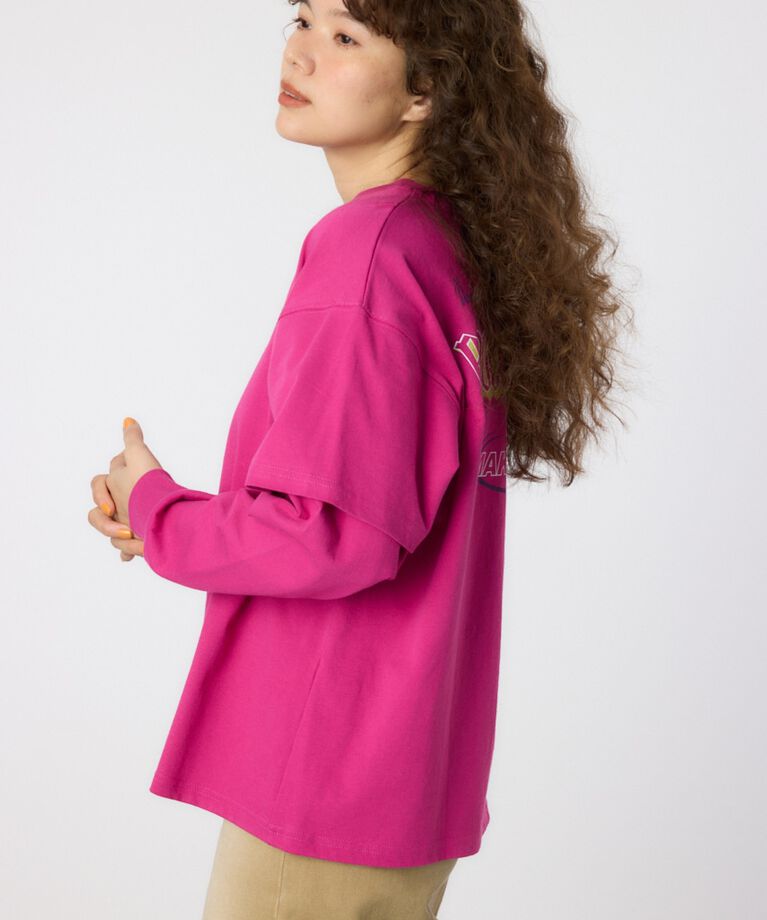 RODEO CROWNS「VintageフェイクレイヤードロングスリーブTシャツ」|Tシャツ・カットソー|