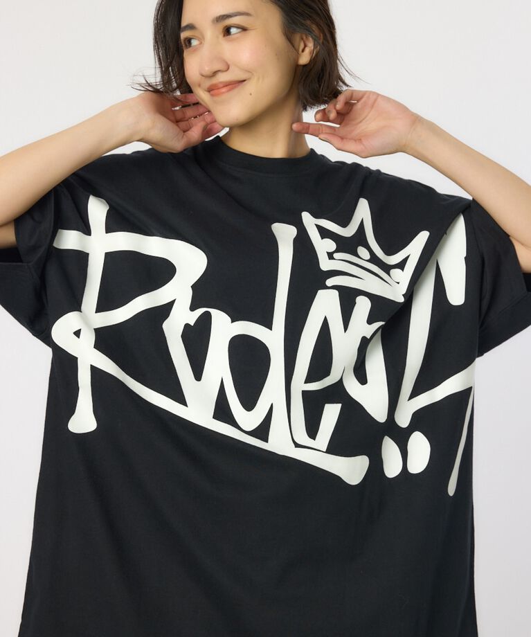 RODEO CROWNS「BIG SIGN LOGO Tワンピース」|ワンピース|
