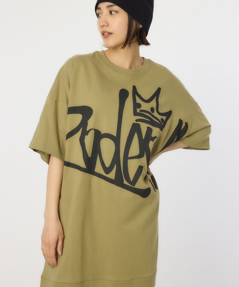 RODEO CROWNS「BIG SIGN LOGO Tワンピース」|ワンピース|