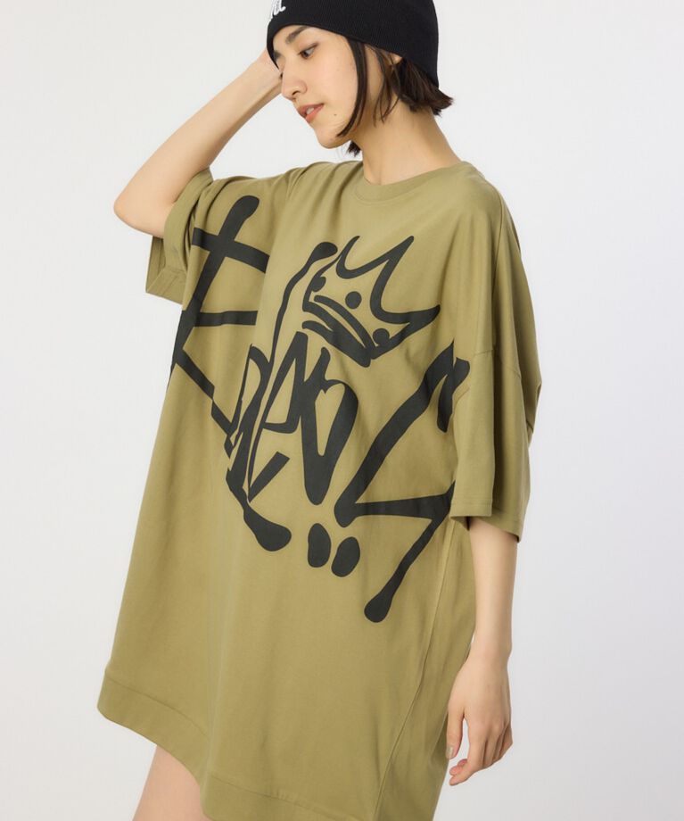 RODEO CROWNS「BIG SIGN LOGO Tワンピース」|ワンピース|
