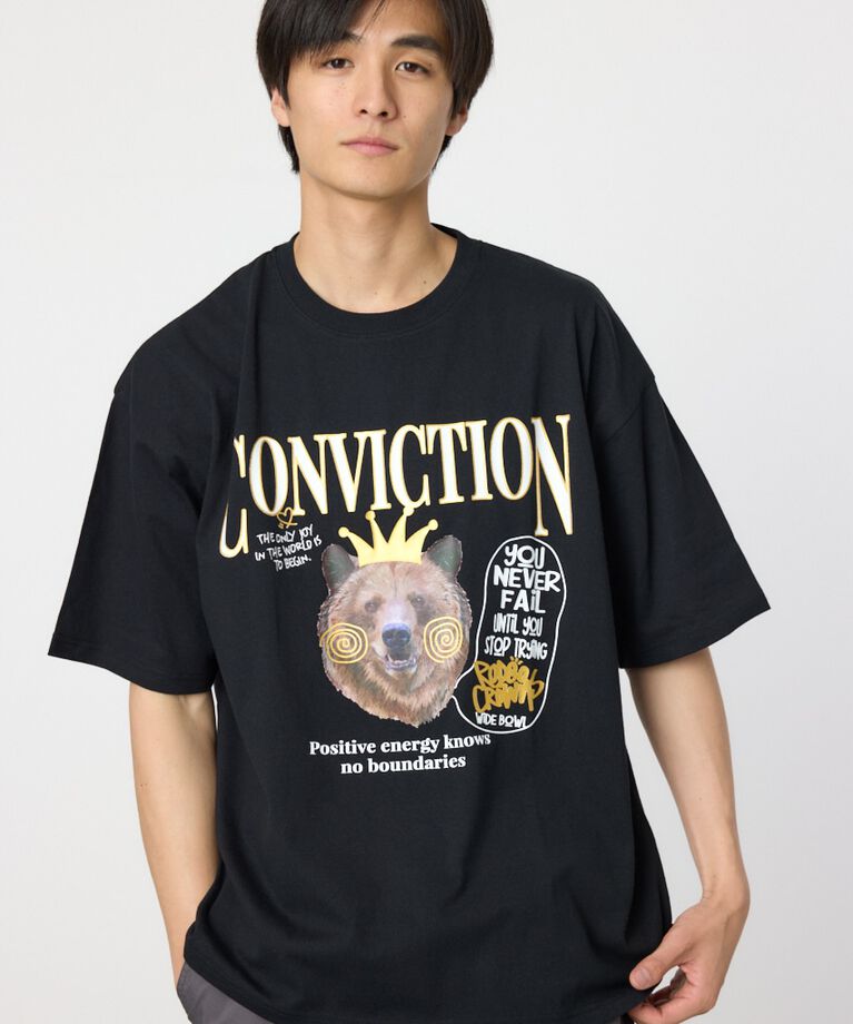 RODEO CROWNS「カレッジベアーTシャツ」|Tシャツ・カットソー|