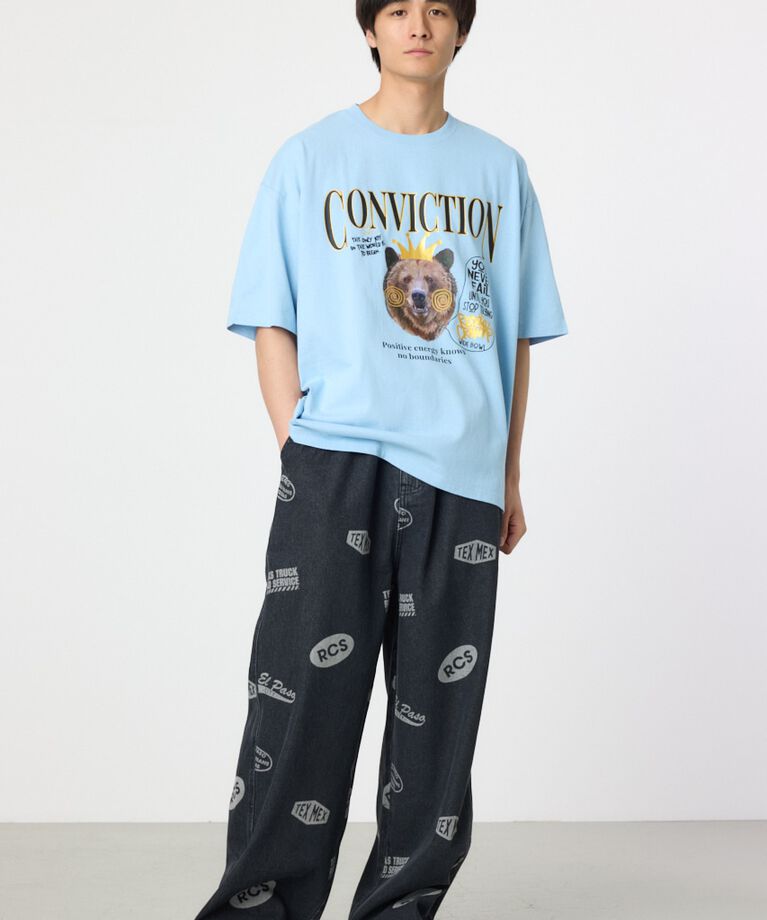 RODEO CROWNS「カレッジベアーTシャツ」|Tシャツ・カットソー|