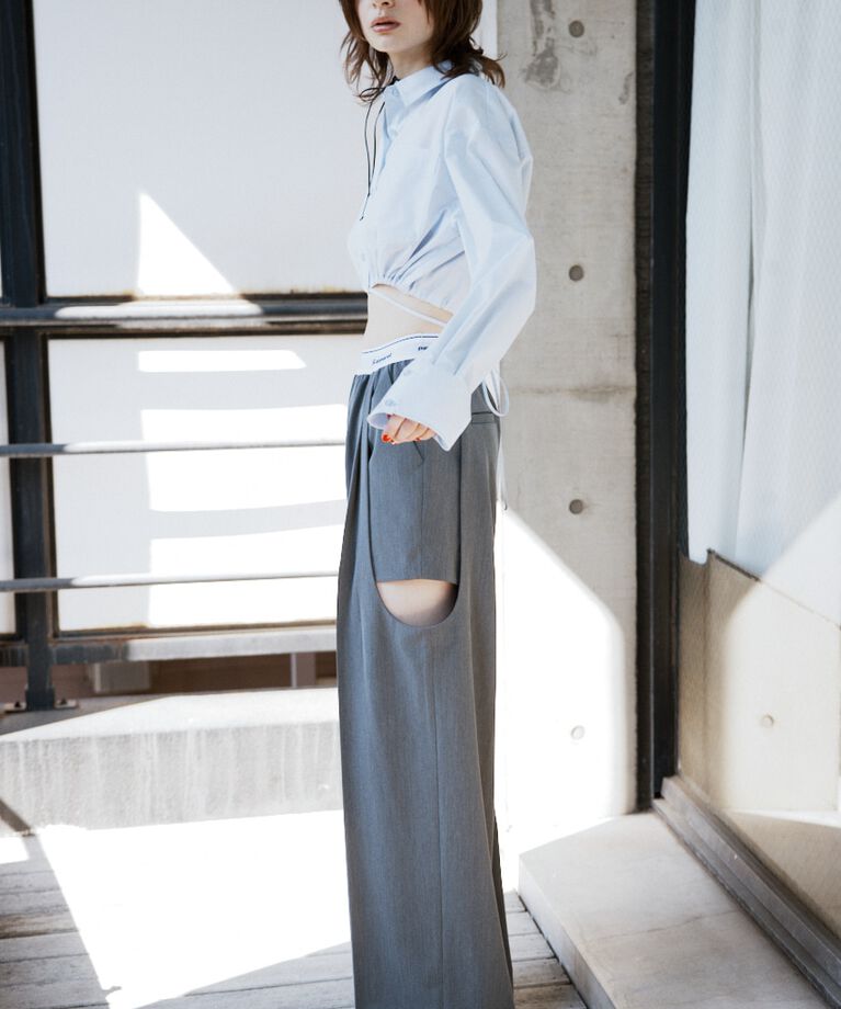 SLY「SIDE HOLE RELAX TROUSERS」|その他|