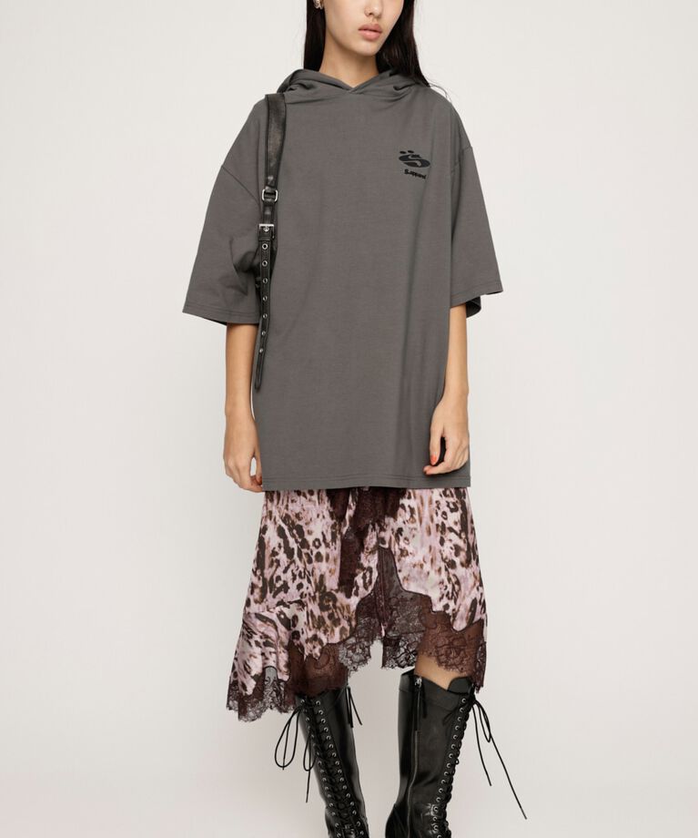 SLY「OVER SIZE HOODED Tシャツ」|Tシャツ・カットソー|