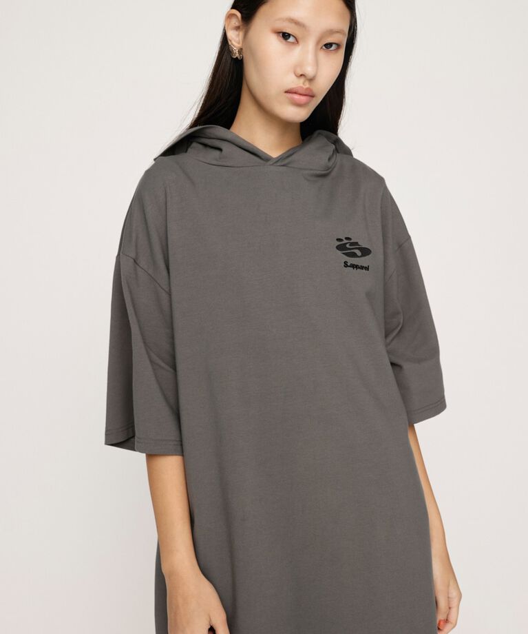 SLY「OVER SIZE HOODED Tシャツ」|Tシャツ・カットソー|