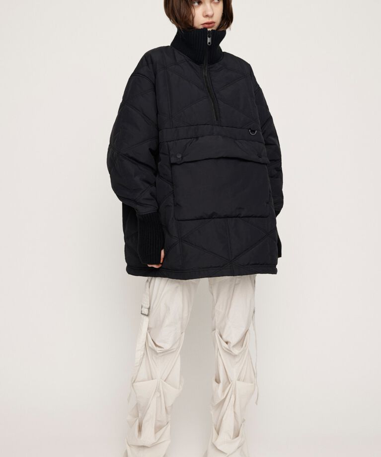 SLY「QUILTING HALF ZIP PULLOVER」|ブルゾン・スタジャン|
