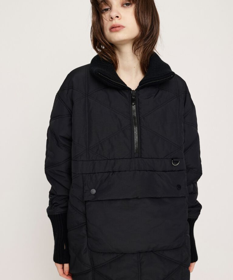 SLY「QUILTING HALF ZIP PULLOVER」|ブルゾン・スタジャン|