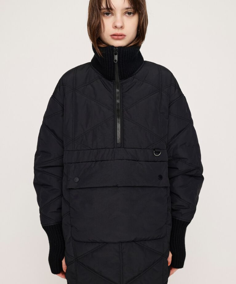 SLY「QUILTING HALF ZIP PULLOVER」|ブルゾン・スタジャン|