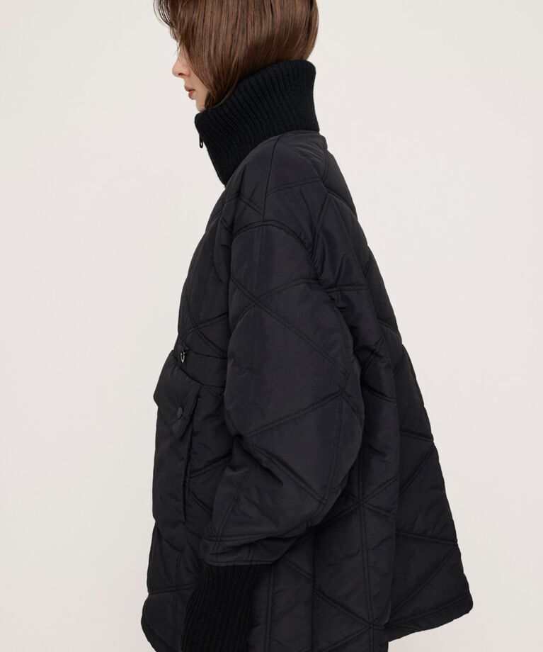 SLY「QUILTING HALF ZIP PULLOVER」|ブルゾン・スタジャン|