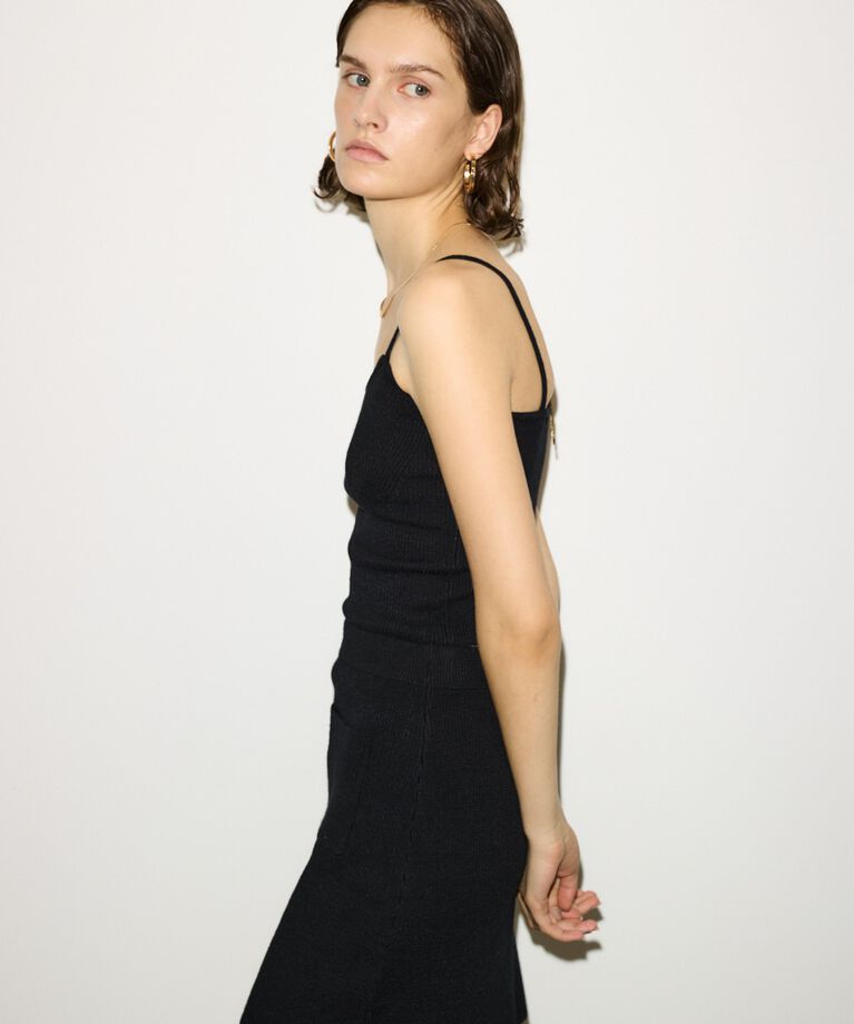 SLY「RIB HG BARE トップス」|チューブトップ|
