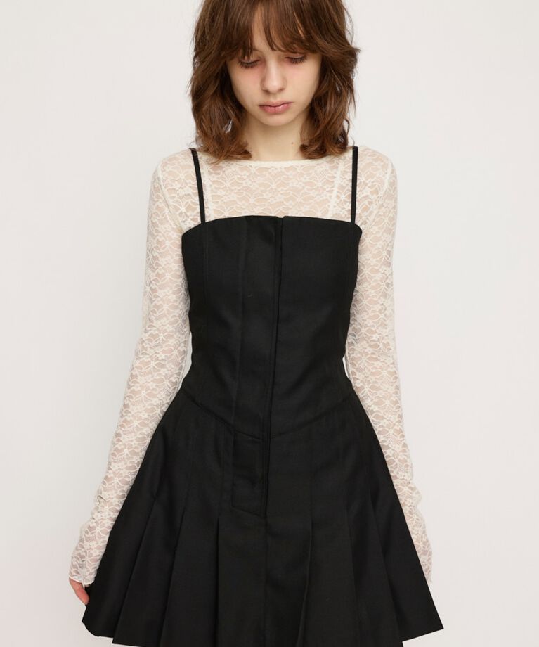 SLY「2WAY FLAP PLEATS ワンピース」|ワンピース|