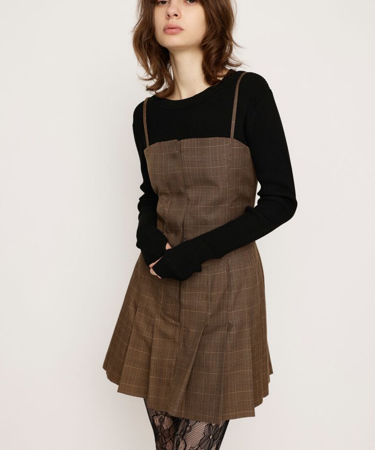 SLY「2WAY FLAP PLEATS ワンピース」|ワンピース|