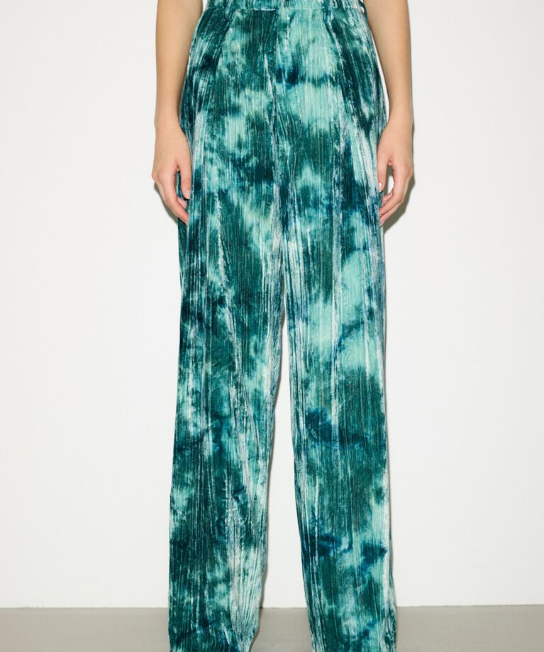 SLY「VELOURS WRINKLE TUCK パンツ」|その他|