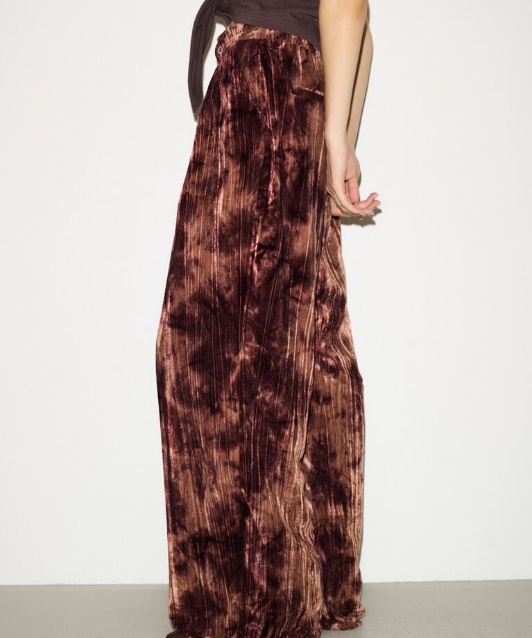 SLY「VELOURS WRINKLE TUCK パンツ」|その他|