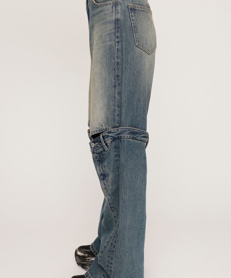 SLY「J／W KNEE DENIM パンツ」|デニム|