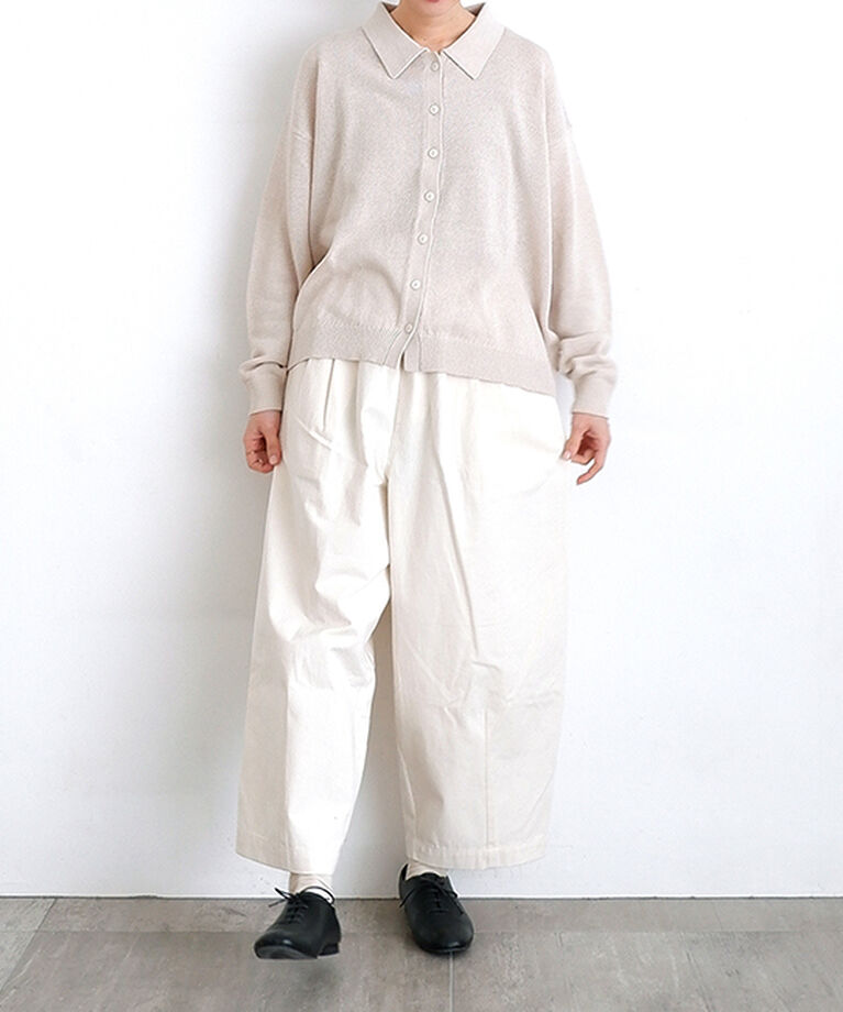 オローネ「シネマニットシャツ」|ニット・セーター|