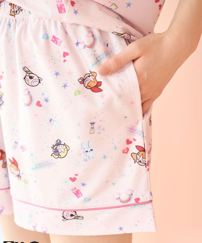 SNIDEL HOME「【The Powerpuff Girls】プリントショートパンツ」|ルームウェア|