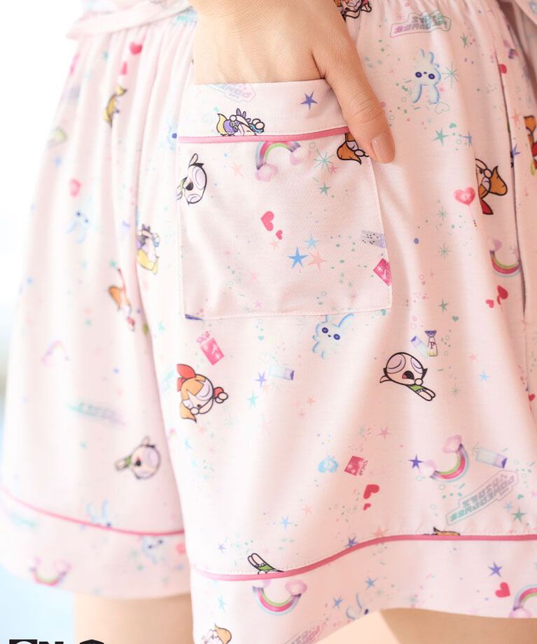 SNIDEL HOME「【The Powerpuff Girls】プリントショートパンツ」|ルームウェア|