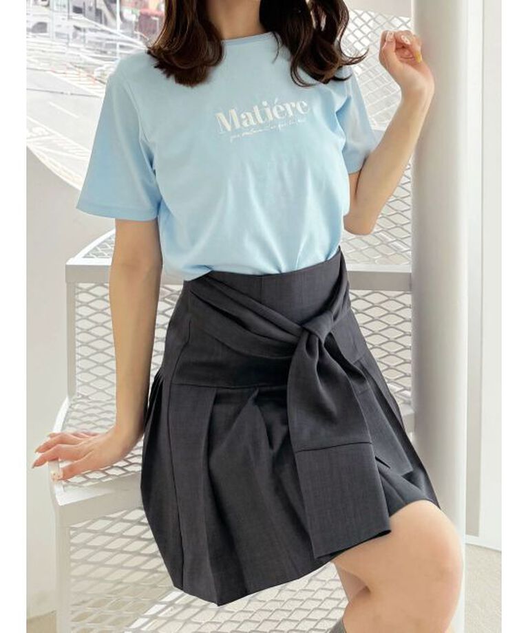 MERCURYDUO「刺繍ロゴTシャツ」|Tシャツ・カットソー|