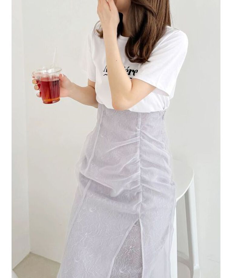 MERCURYDUO「刺繍ロゴTシャツ」|Tシャツ・カットソー|