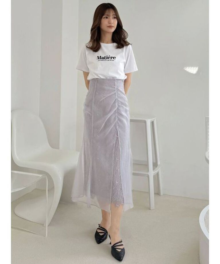 MERCURYDUO「刺繍ロゴTシャツ」|Tシャツ・カットソー|