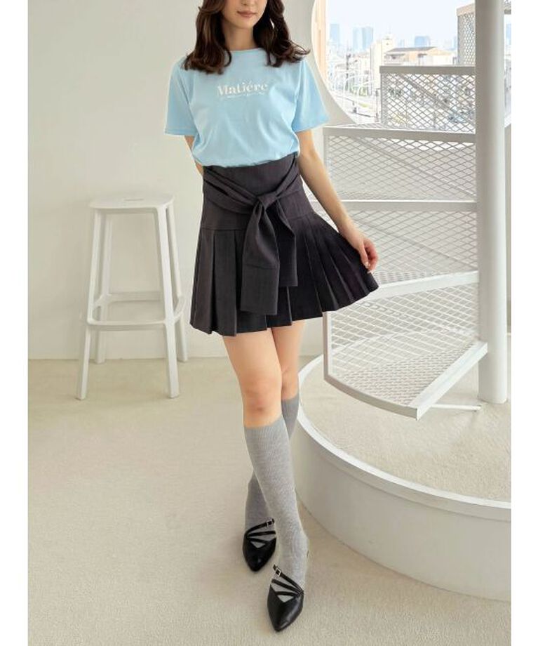 MERCURYDUO「刺繍ロゴTシャツ」|Tシャツ・カットソー|