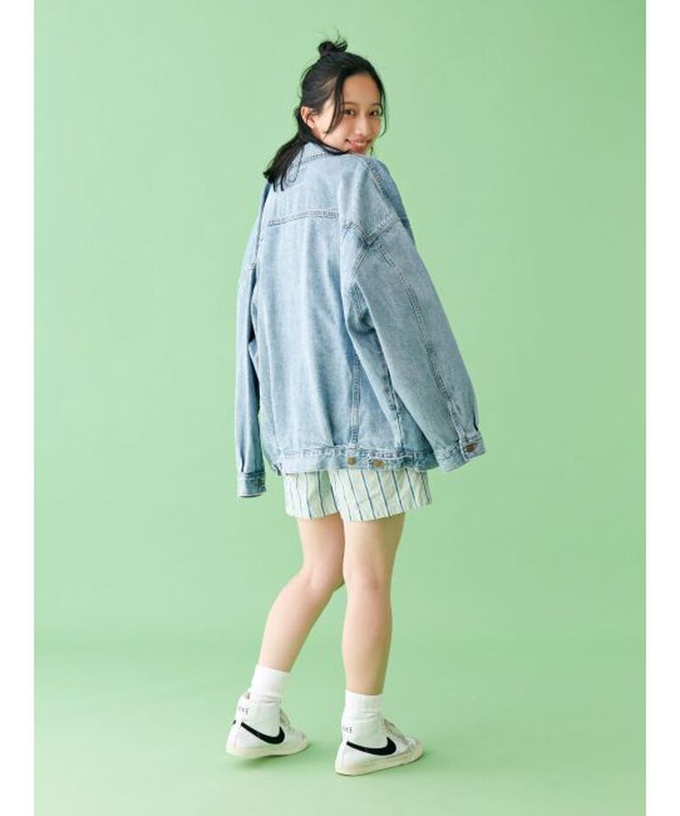 Ungrid「【WEB限定】ストライプラフハーフパンツ」|その他|