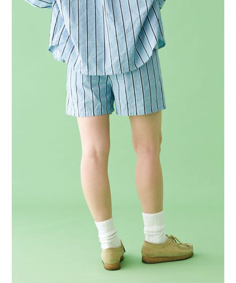 Ungrid「【WEB限定】ストライプラフハーフパンツ」|その他|