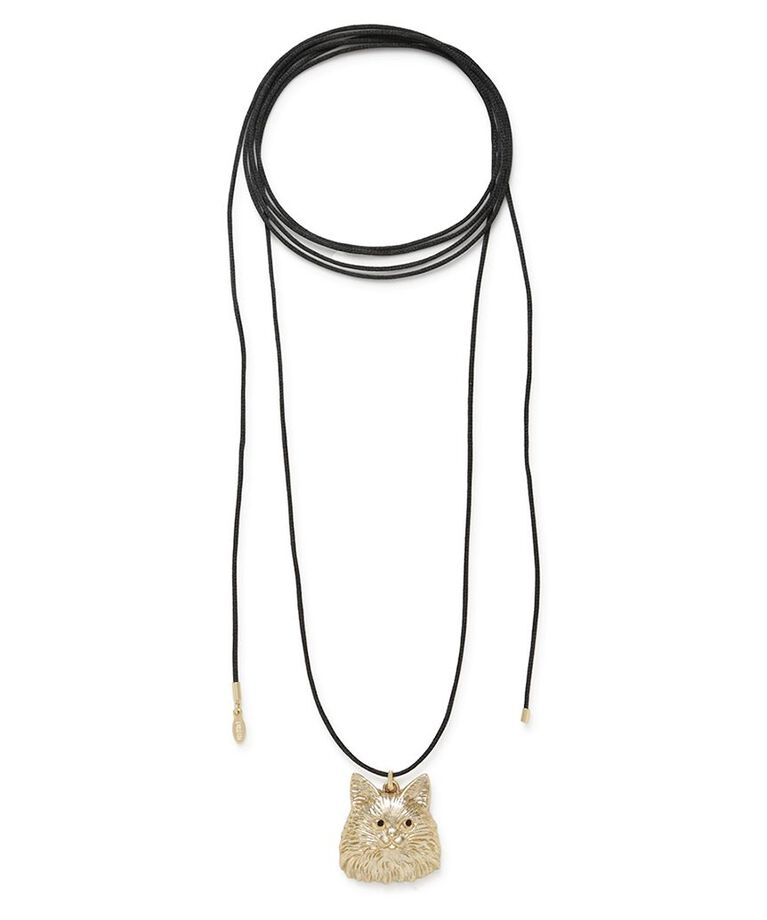 FURFUR「【Philly chocolate】キャットモチーフネックレス」|ネックレス|