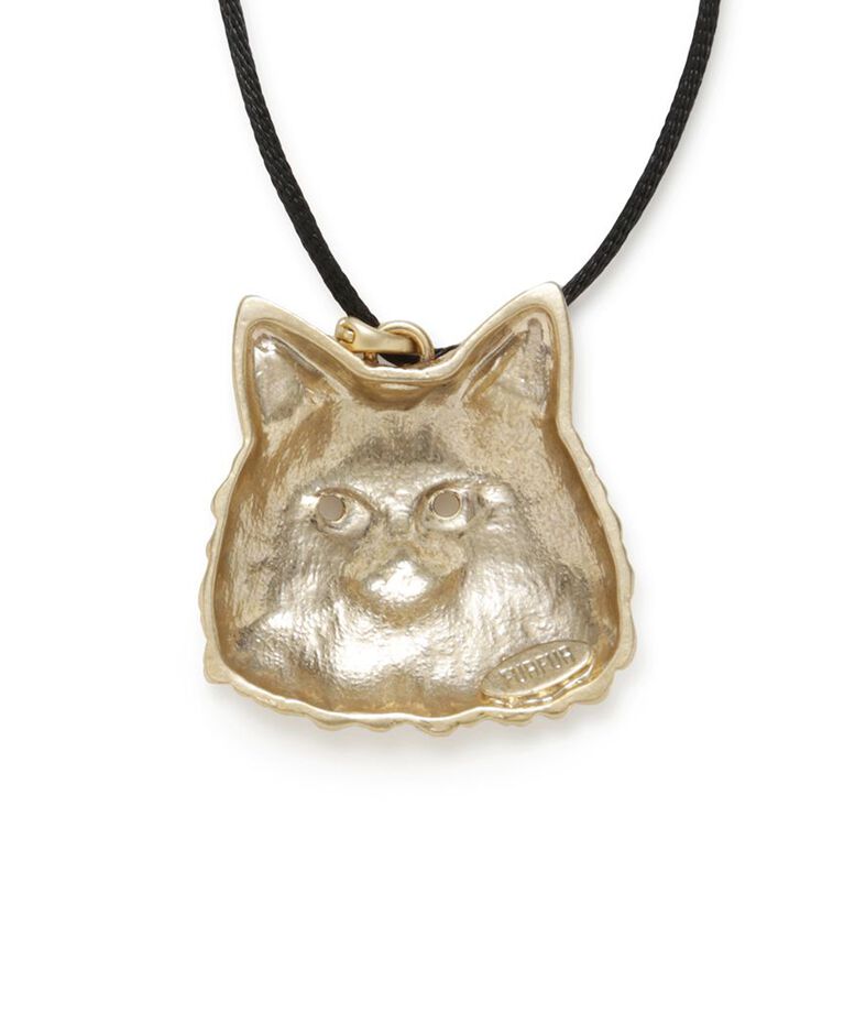 FURFUR「【Philly chocolate】キャットモチーフネックレス」|ネックレス|